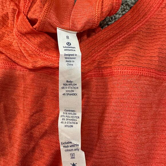 LULULEMON Women's Pedal To The Medal Singlet Size 8 - Picture 3 of 9